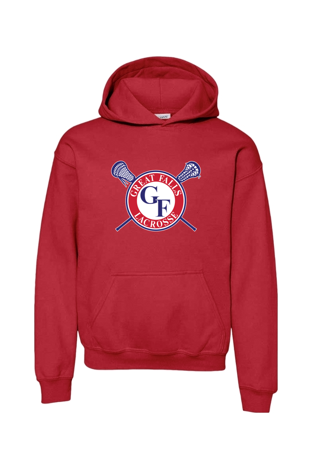 Great Falls Multi-Sport Youth Hoodie Signature Lacrosse