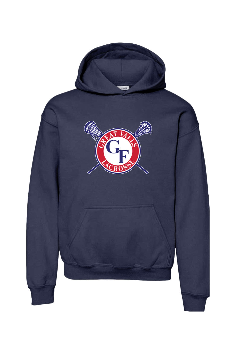 Great Falls Multi-Sport Youth Hoodie Signature Lacrosse