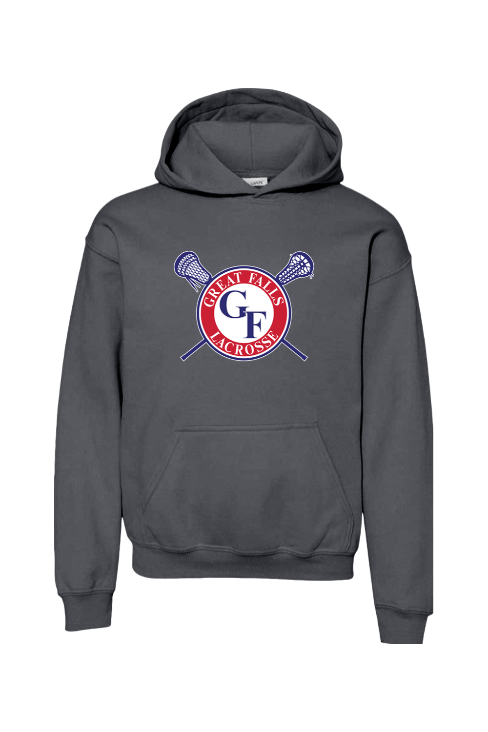 Great Falls Multi-Sport Youth Hoodie Signature Lacrosse