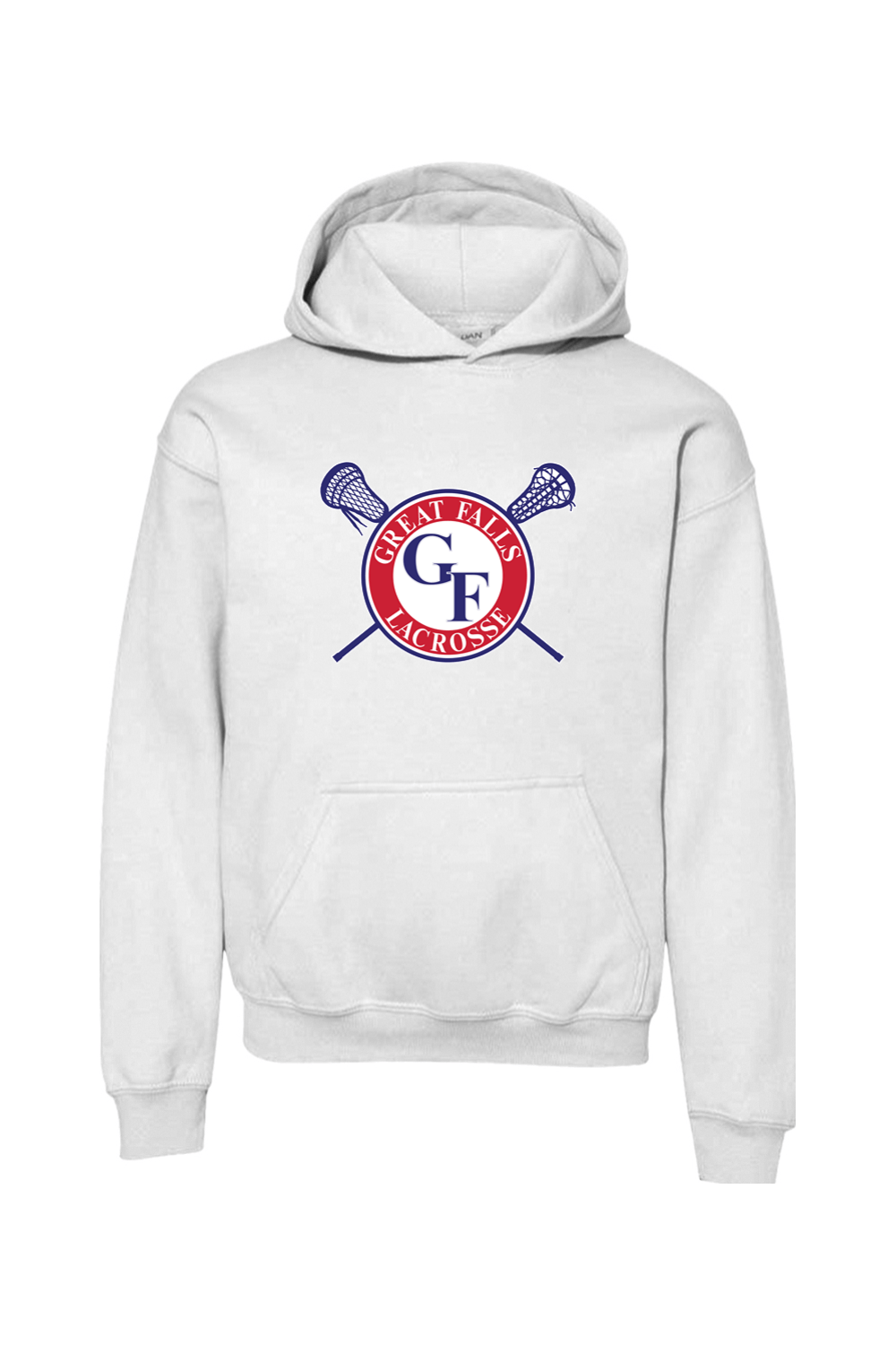 Great Falls Multi-Sport Youth Hoodie Signature Lacrosse