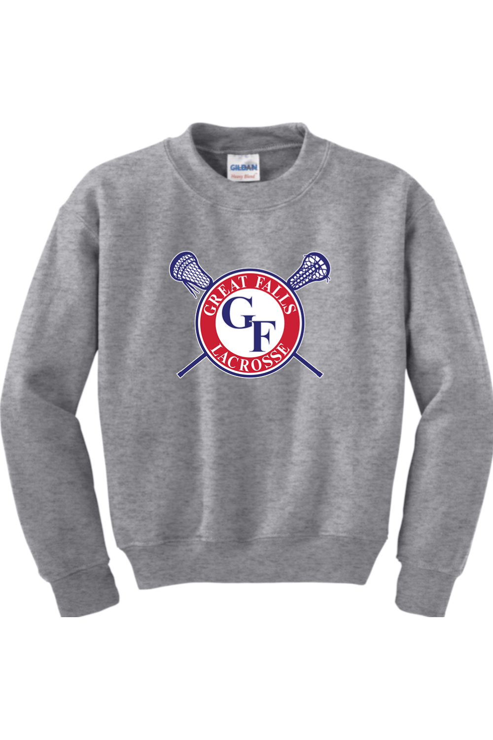 Great Falls Multi-Sport Youth Sweatshirt Signature Lacrosse