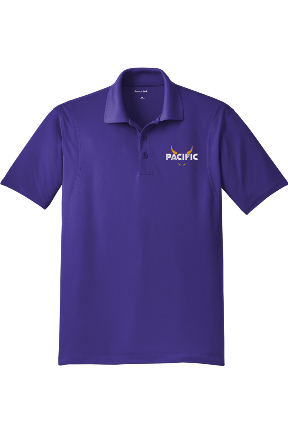 Great White Buffalo Adult Embroidered Athletic Polo Signature Lacrosse
