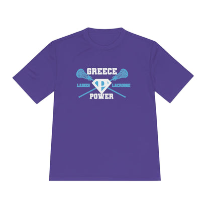 Greece Power LLC Adult Athletic T-Shirt Signature Lacrosse