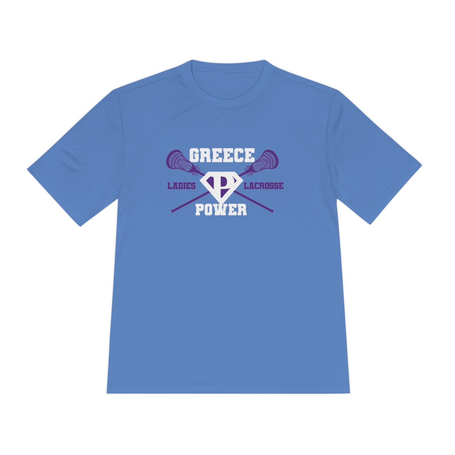 Greece Power LLC Adult Athletic T-Shirt Signature Lacrosse
