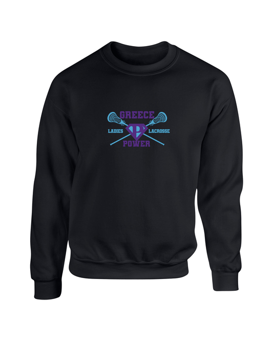 Greece Power LLC Adult Premium Sweatshirt Signature Lacrosse