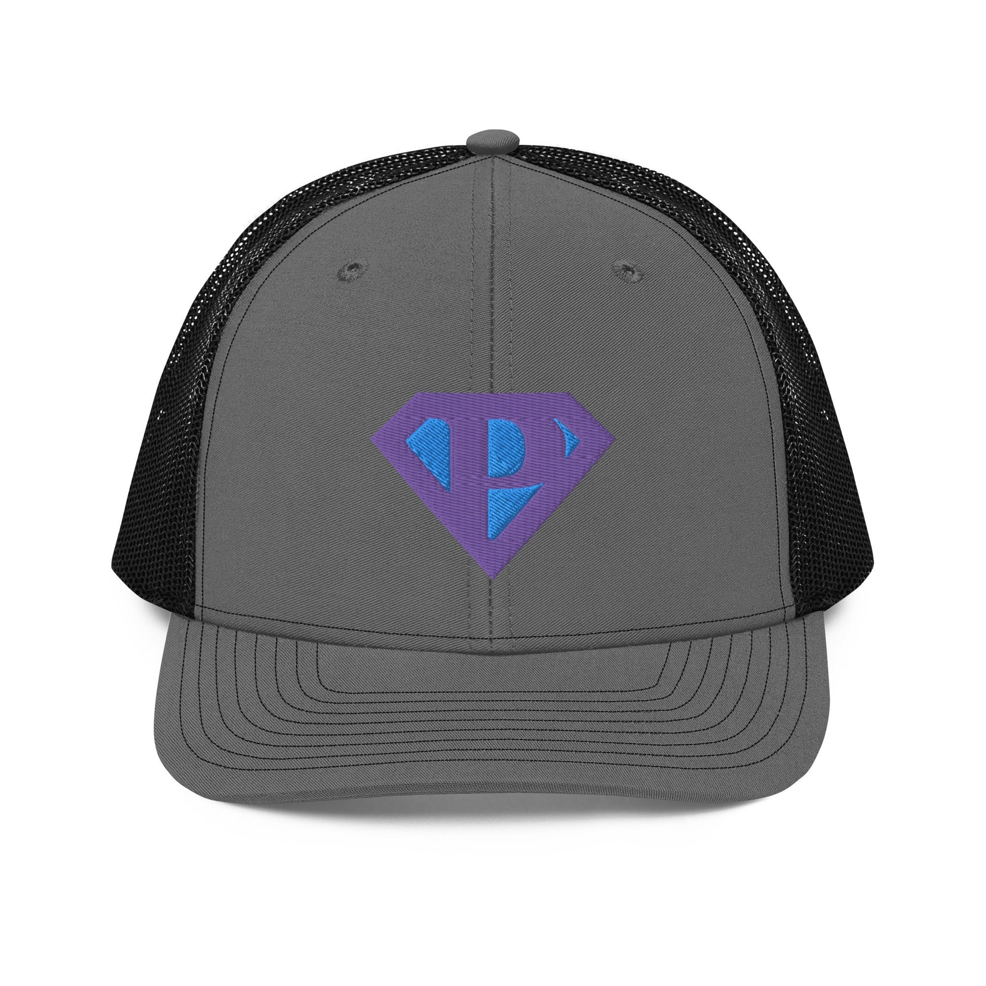 Greece Power LLC Embroidered Trucker Hat Signature Lacrosse