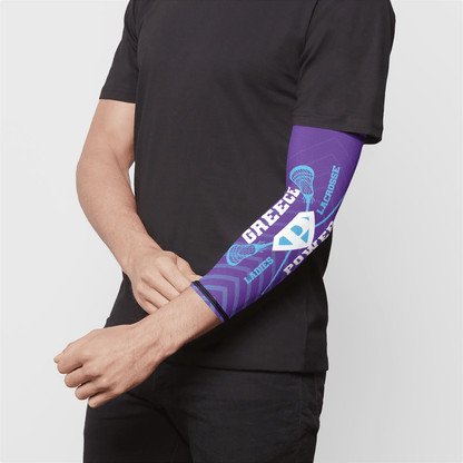 Greece Power LLC Sublimated Compression Armband Signature Lacrosse