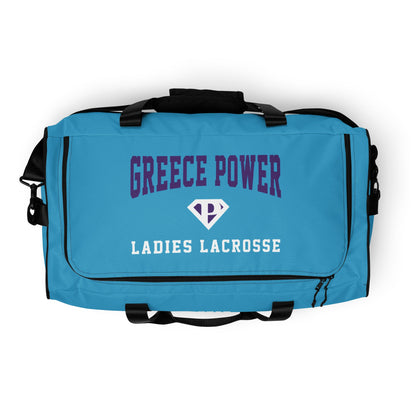 Greece Power LLC Sublimated Sideline Duffel Bag Signature Lacrosse