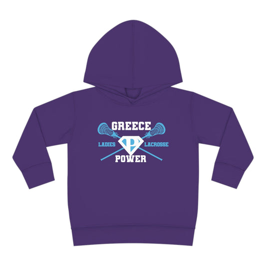 Greece Power LLC Toddler Pullover Hoodie Signature Lacrosse