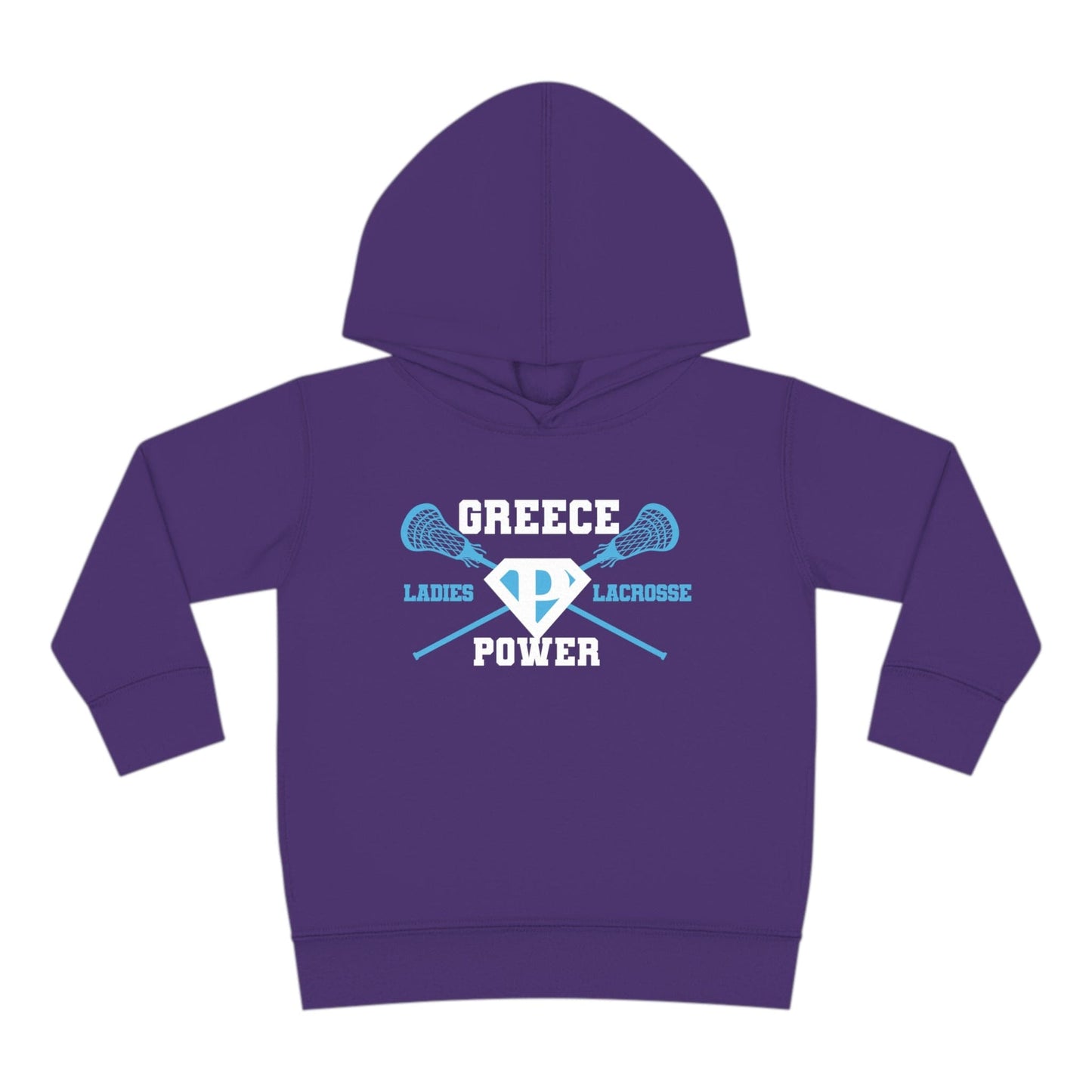 Greece Power LLC Toddler Pullover Hoodie Signature Lacrosse