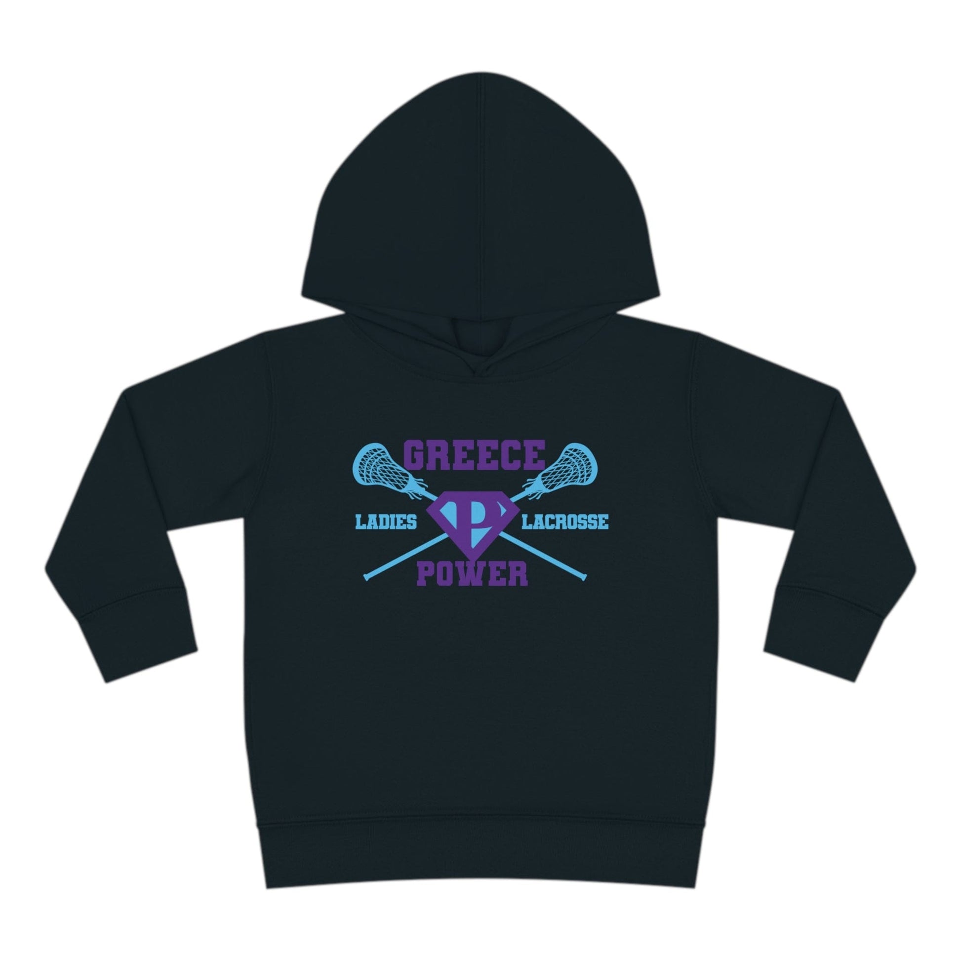 Greece Power LLC Toddler Pullover Hoodie Signature Lacrosse