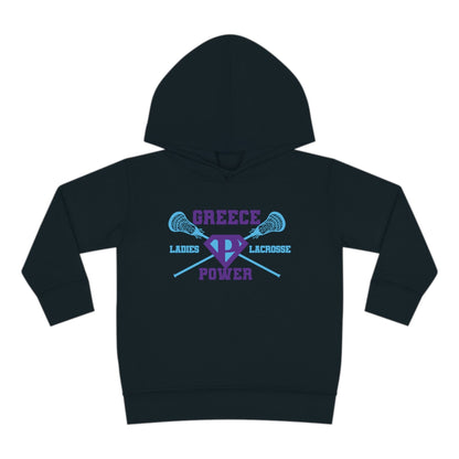 Greece Power LLC Toddler Pullover Hoodie Signature Lacrosse