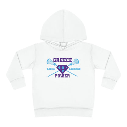 Greece Power LLC Toddler Pullover Hoodie Signature Lacrosse