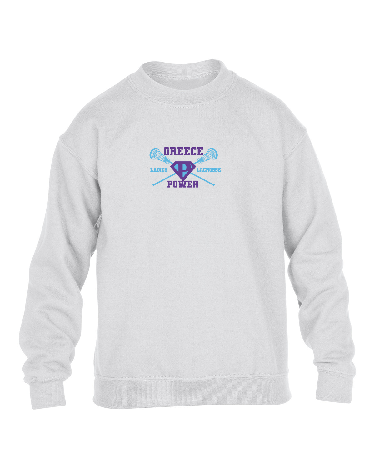 Greece Power LLC Youth Premium Sweatshirt Signature Lacrosse