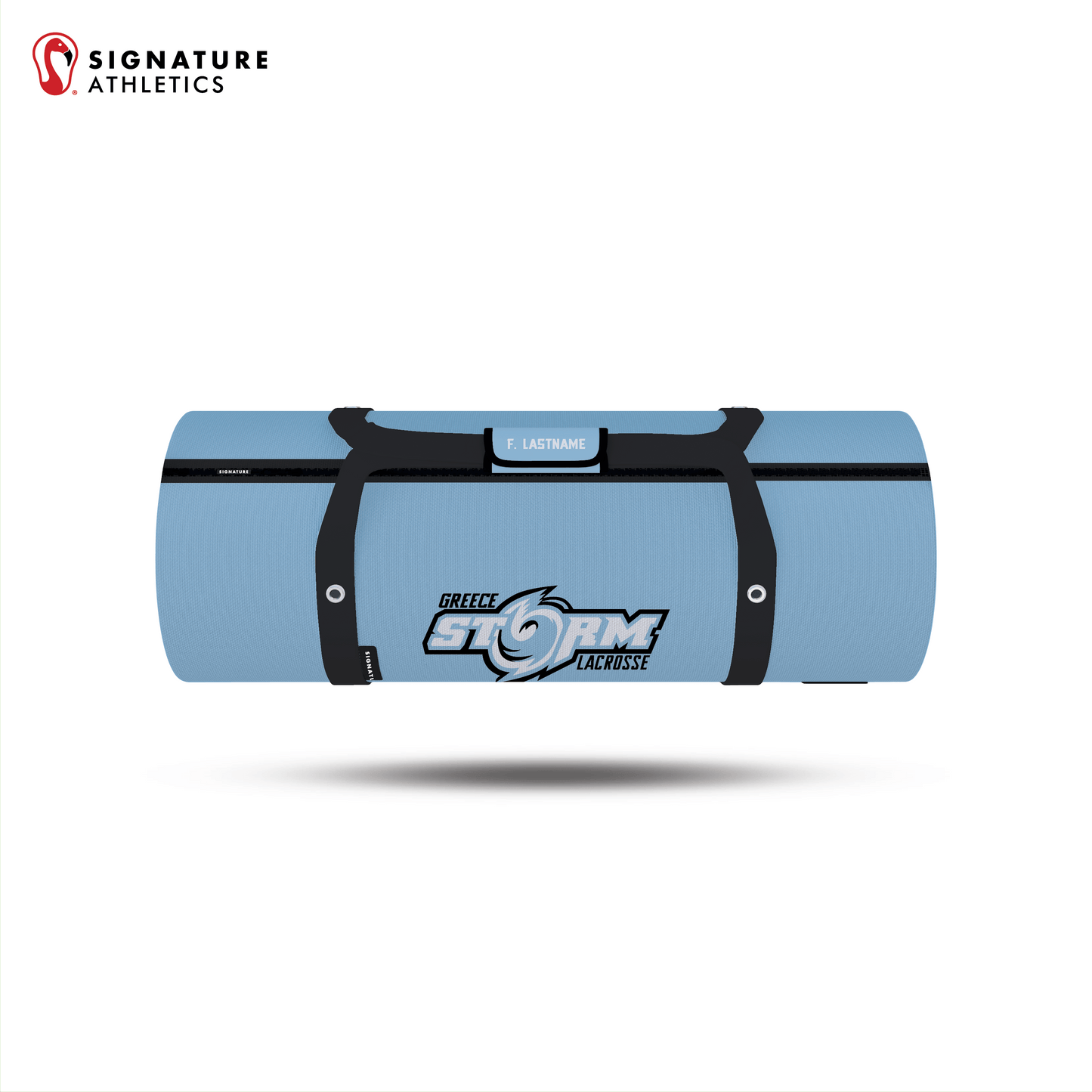 Greece Storm Lacrosse Signature Large Equipment Duffle Bag Signature Lacrosse