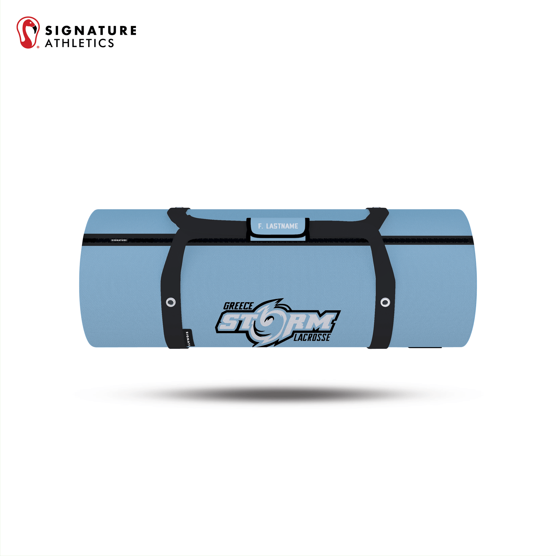 Greece Storm Lacrosse Signature Large Equipment Duffle Bag Signature Lacrosse