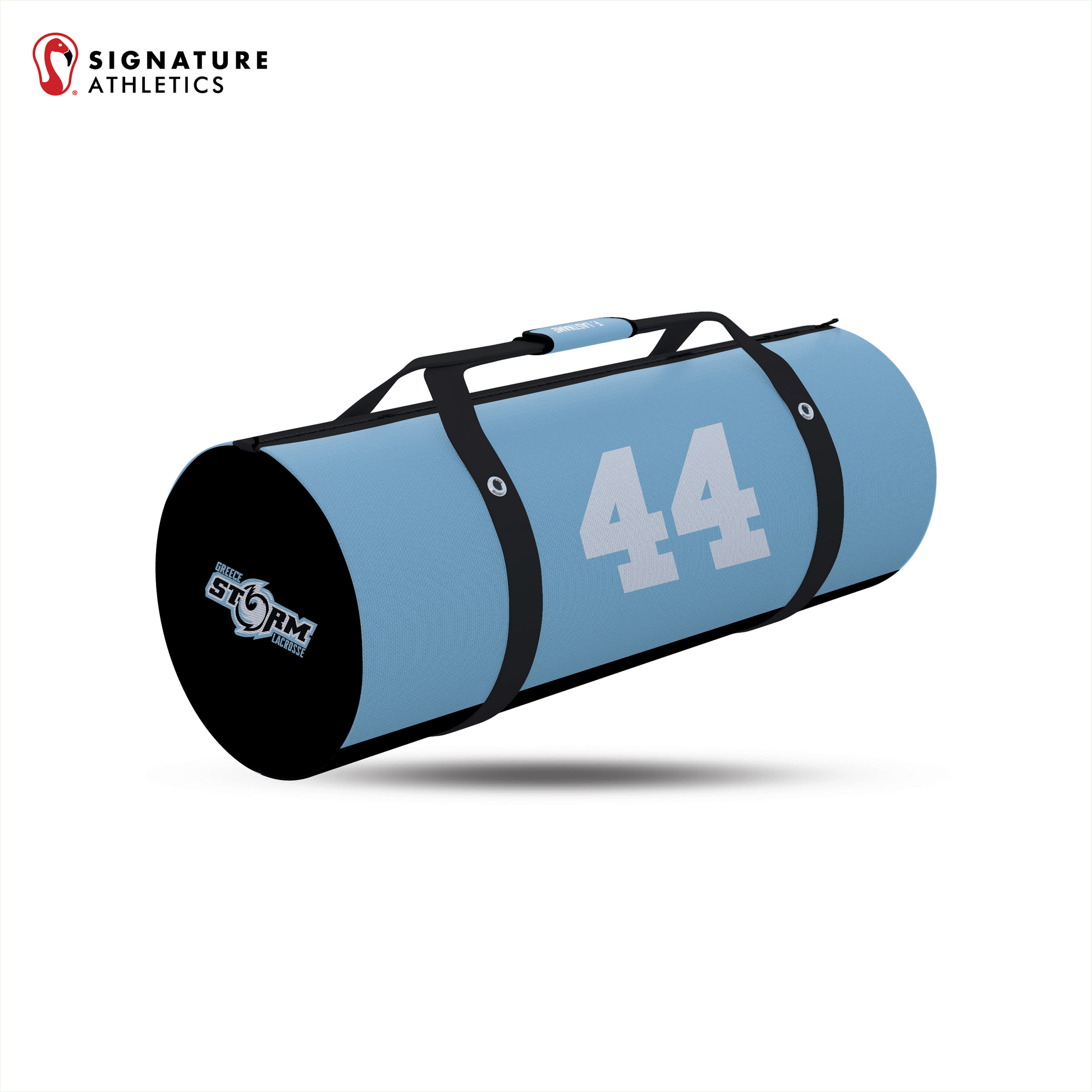 Greece Storm Lacrosse Signature Large Equipment Duffle Bag Signature Lacrosse
