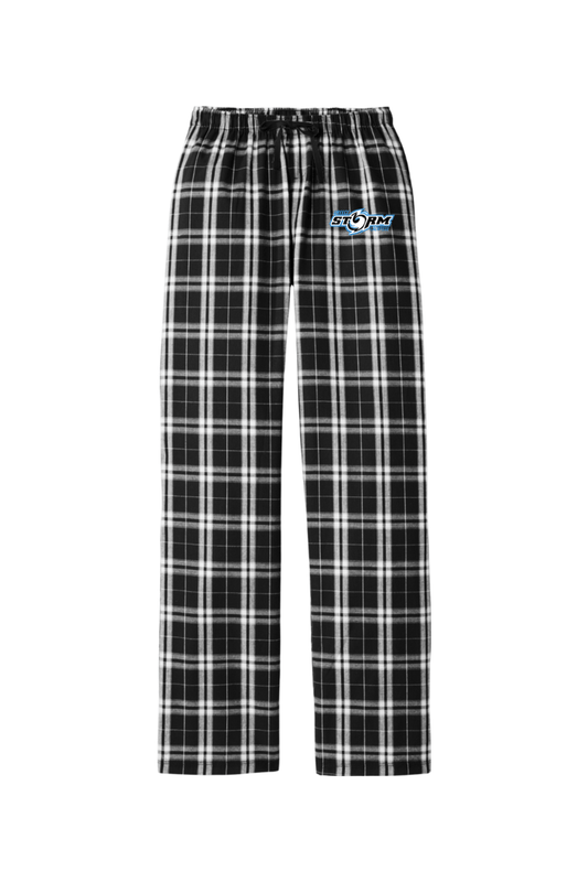Greece Storm LC Adult Women's Flannel Plaid Pants Signature Lacrosse
