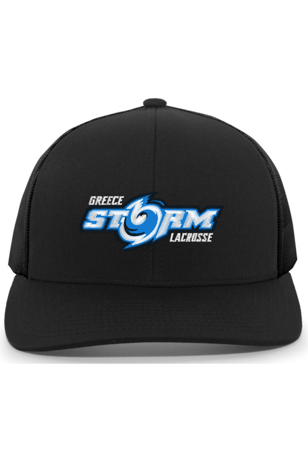 Greece Storm LC Embroidered Trucker Hat Signature Lacrosse