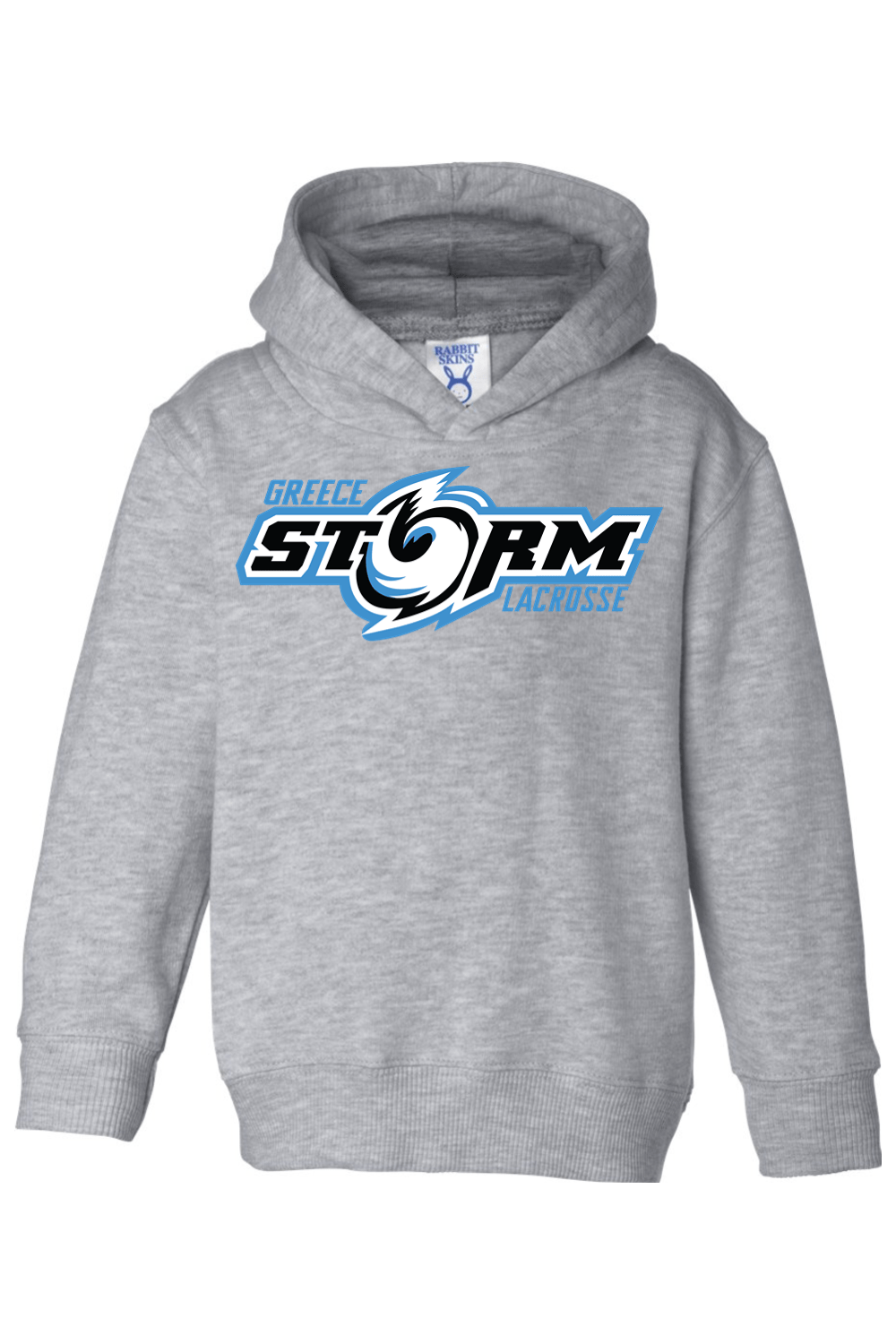 Greece Storm LC Toddler Fleece Hoodie Signature Lacrosse