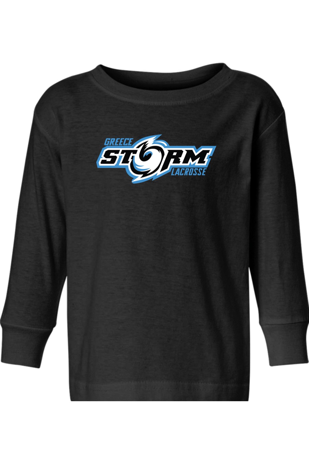 Greece Storm LC Toddler Long Sleeve T-Shirt Signature Lacrosse