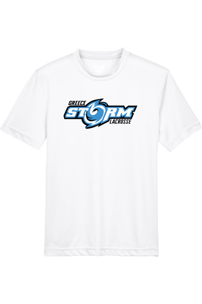 Greece Storm LC Youth Athletic T-Shirt Signature Lacrosse