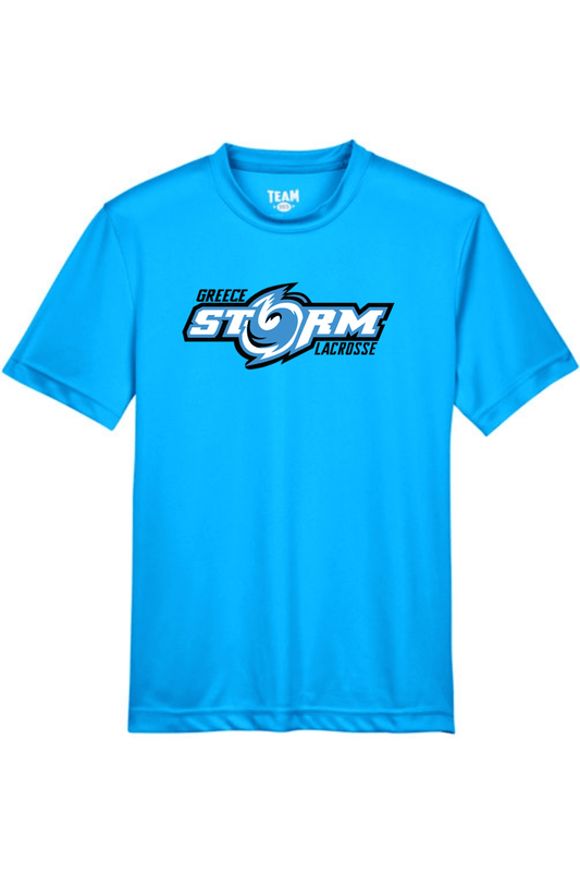 Greece Storm LC Youth Athletic T-Shirt Signature Lacrosse