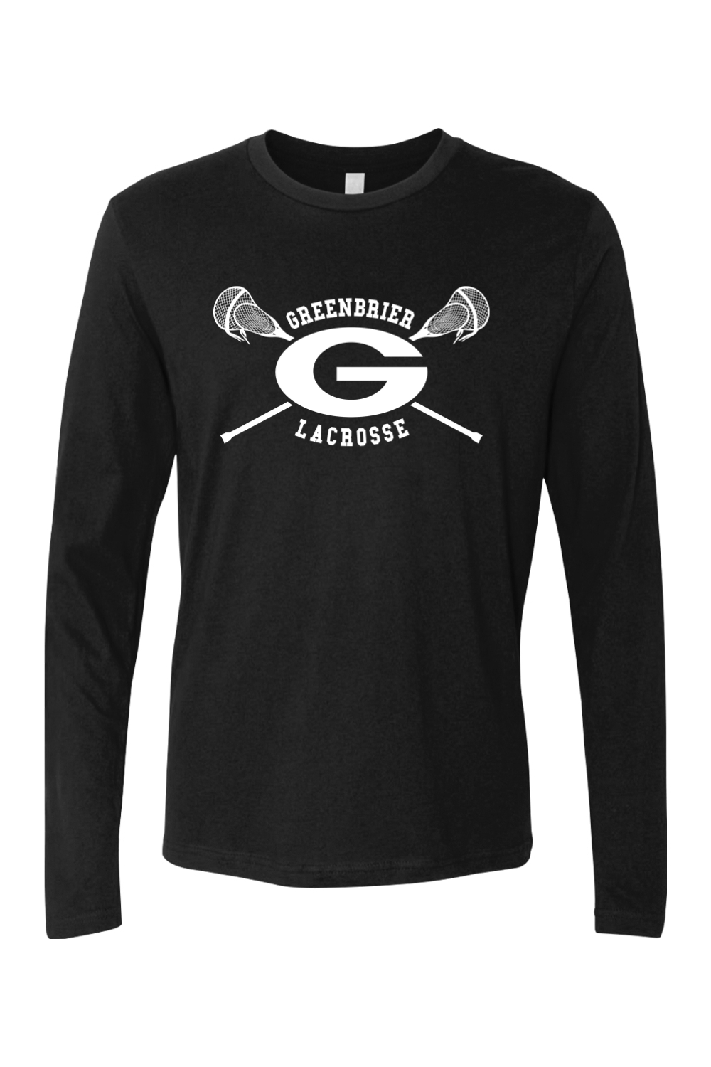 Greenbier Lacrosse Adult Long Sleeve T-Shirt Signature Lacrosse