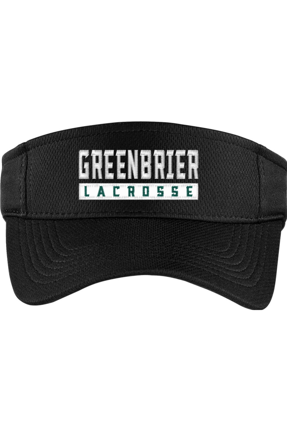 Greenbier Lacrosse Embroidered Visor Signature Lacrosse