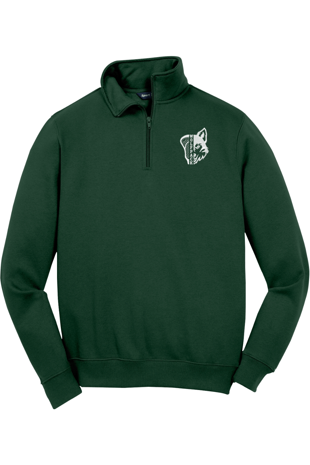 Greenbrier Lacrosse Adult Embroidered Quarter-Zip Pullover Signature Lacrosse