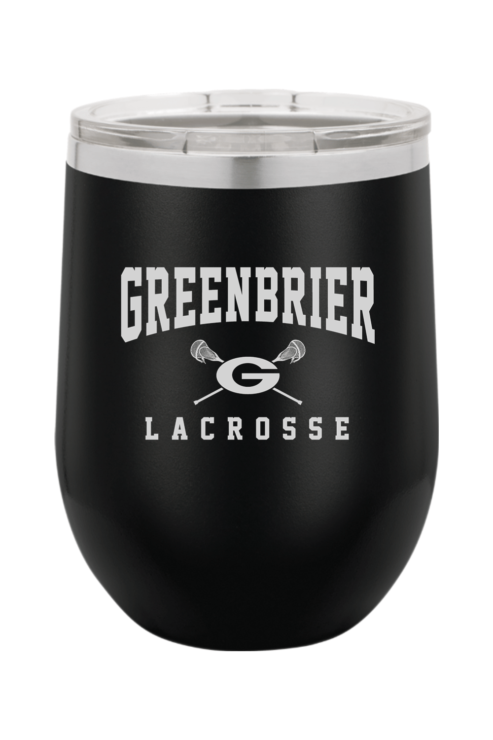 Greenbrier Lacrosse Insulated Wine Tumbler Signature Lacrosse