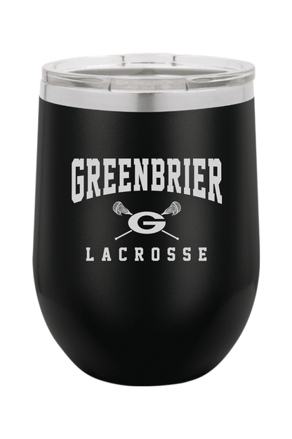 Greenbrier Lacrosse Insulated Wine Tumbler Signature Lacrosse