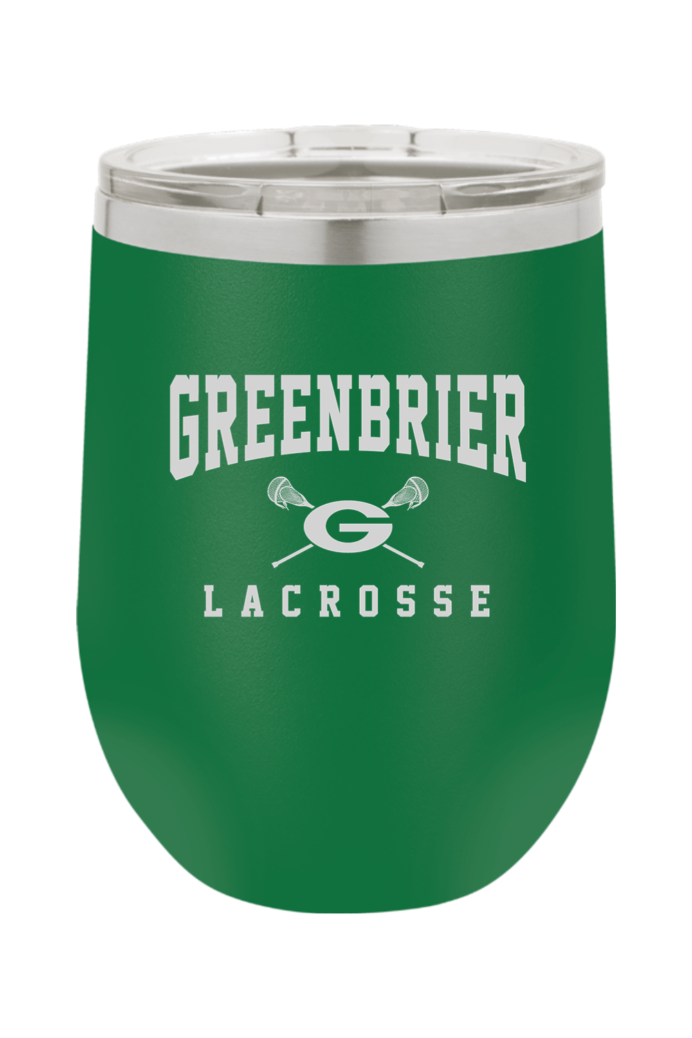 Greenbrier Lacrosse Insulated Wine Tumbler Signature Lacrosse