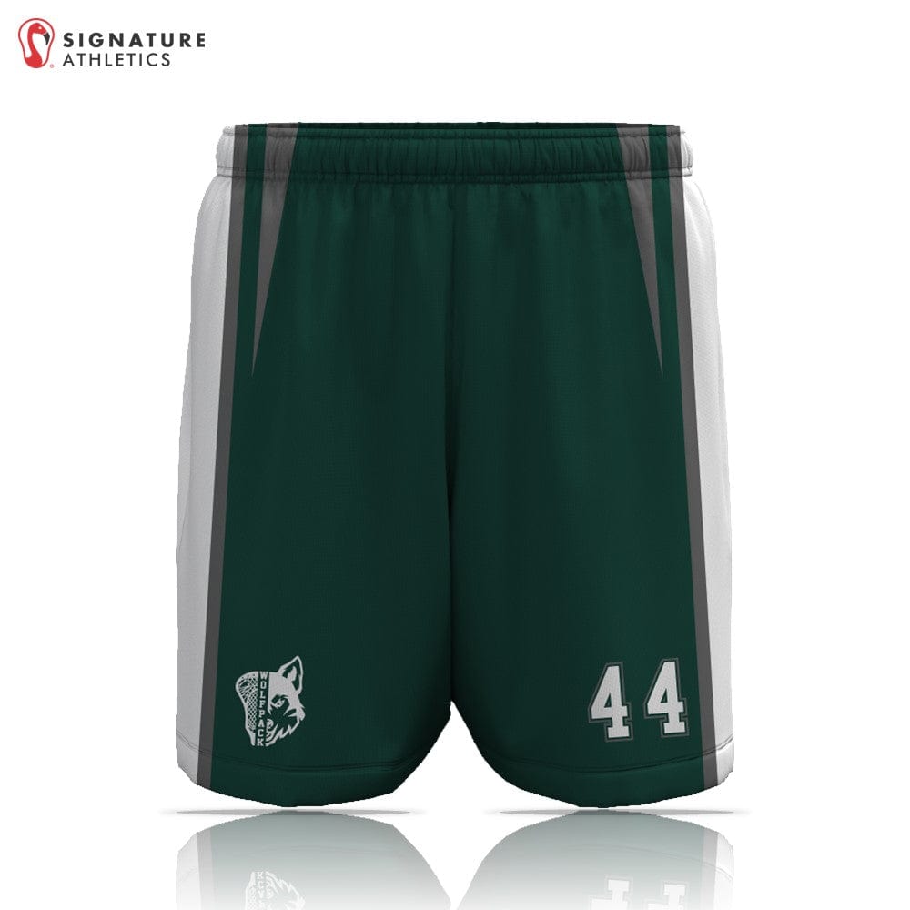Greenbrier Lacrosse Men's Game Shorts: 3-4 Signature Lacrosse