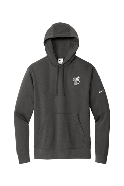 Greenbrier Lacrosse Nike Club Fleece Sleeve Swoosh Pullover Hoodie Signature Lacrosse