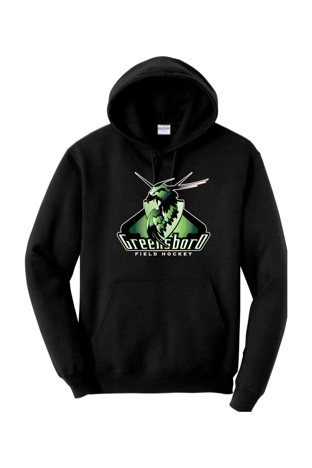 Greensboro FH Adult Heavyweight Hoodie Signature Lacrosse