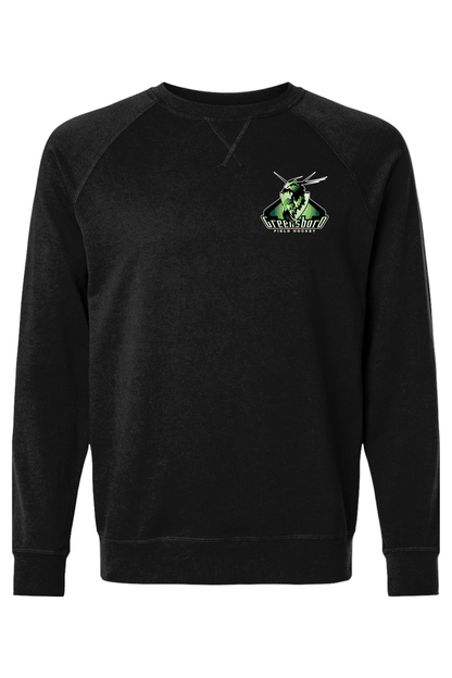 Greensboro FH Adult Heavyweight Raglan Long Sleeve Signature Lacrosse