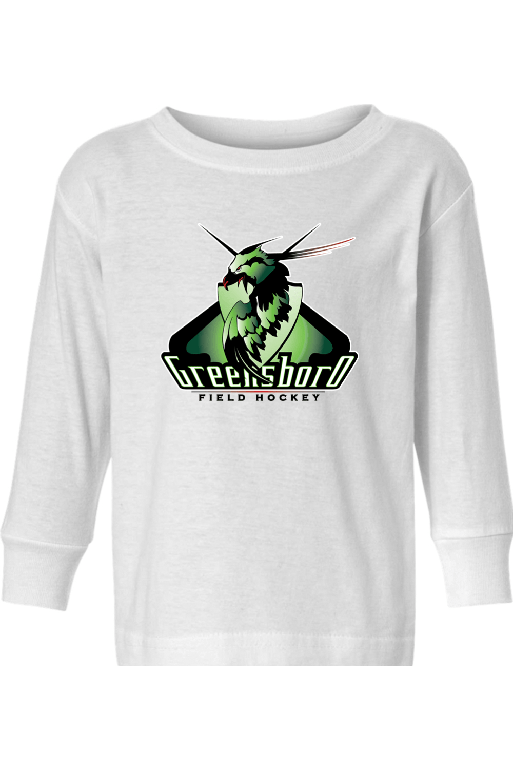 Greensboro FH Toddler Long Sleeve T-Shirt Signature Lacrosse