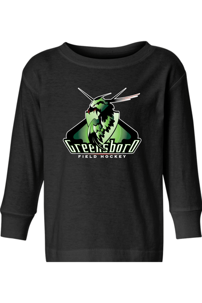 Greensboro FH Toddler Long Sleeve T-Shirt Signature Lacrosse