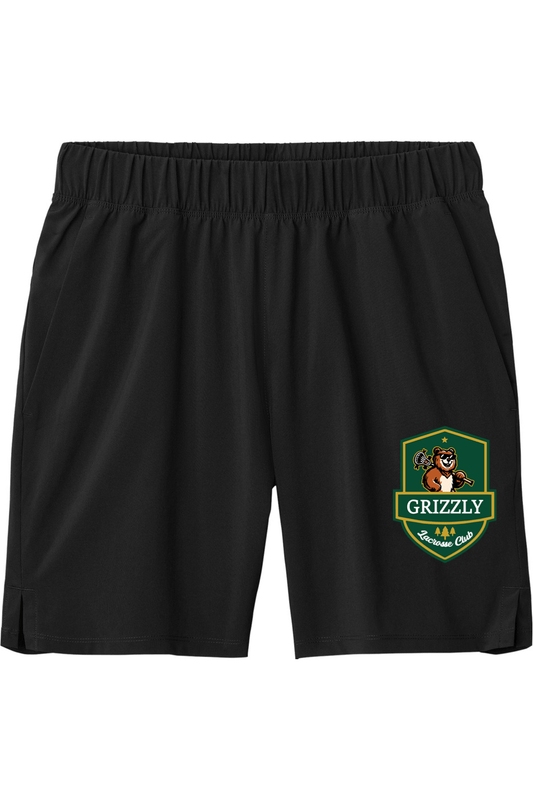 Grizzly Lacrosse Adult Athletic Men's Shorts Signature Lacrosse