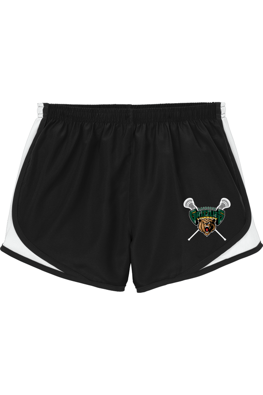 Grizzly Lacrosse Adult Athletic Women's Shorts Signature Lacrosse