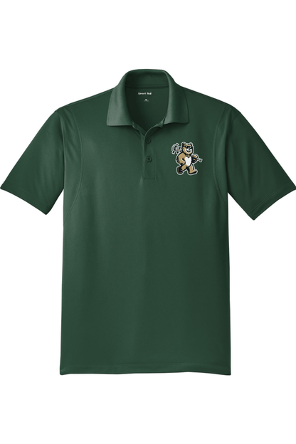 Grizzly Lacrosse Adult Embroidered Athletic Polo Signature Lacrosse