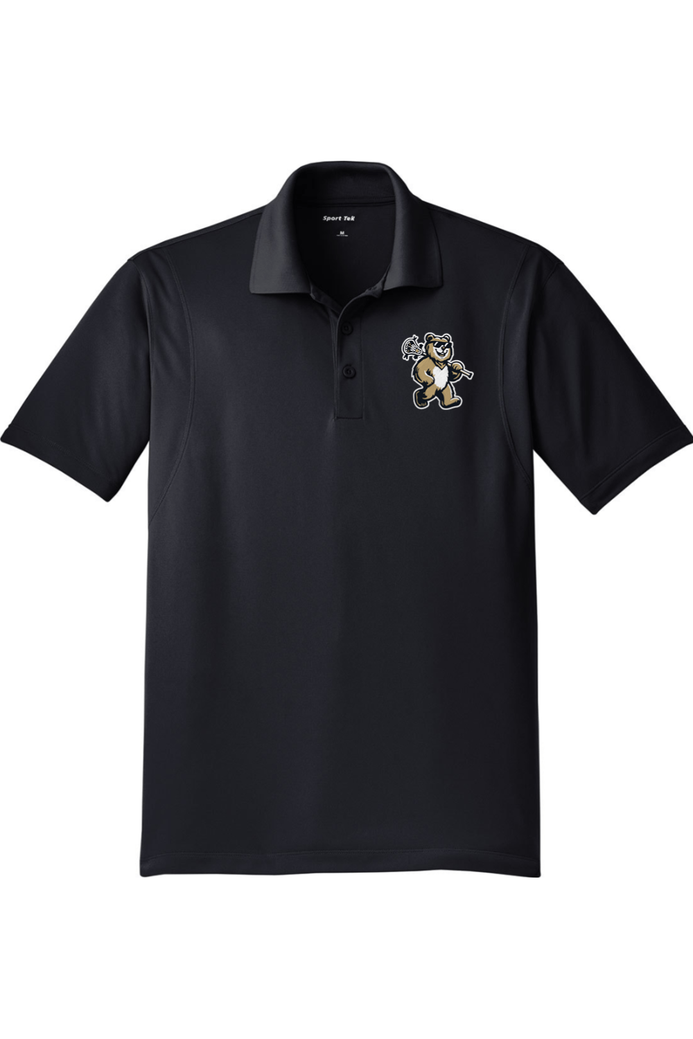Grizzly Lacrosse Adult Embroidered Athletic Polo Signature Lacrosse