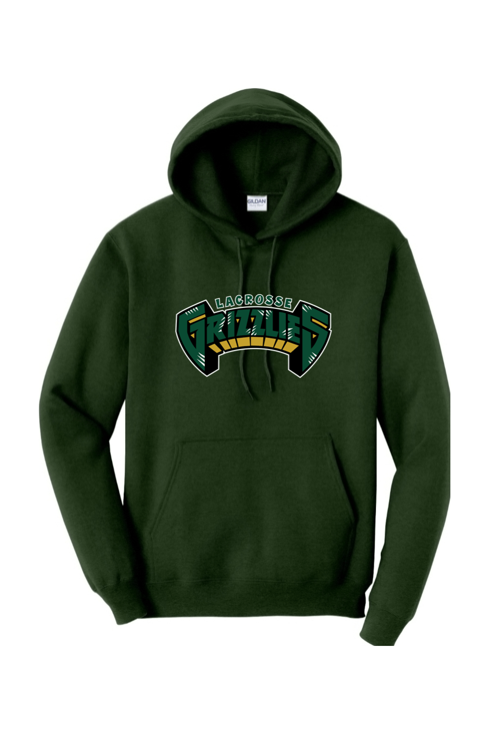 Grizzly Lacrosse Adult Heavyweight Hoodie Signature Lacrosse
