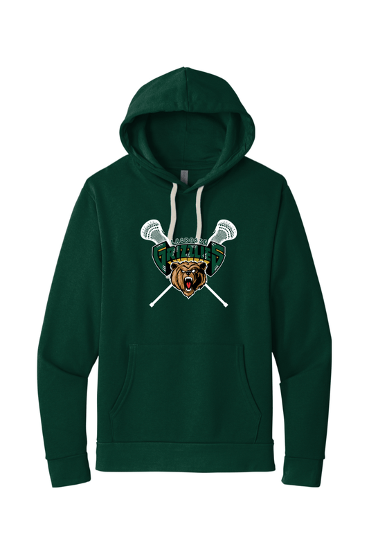 Grizzly Lacrosse Adult Premium Lightweight Hoodie Signature Lacrosse