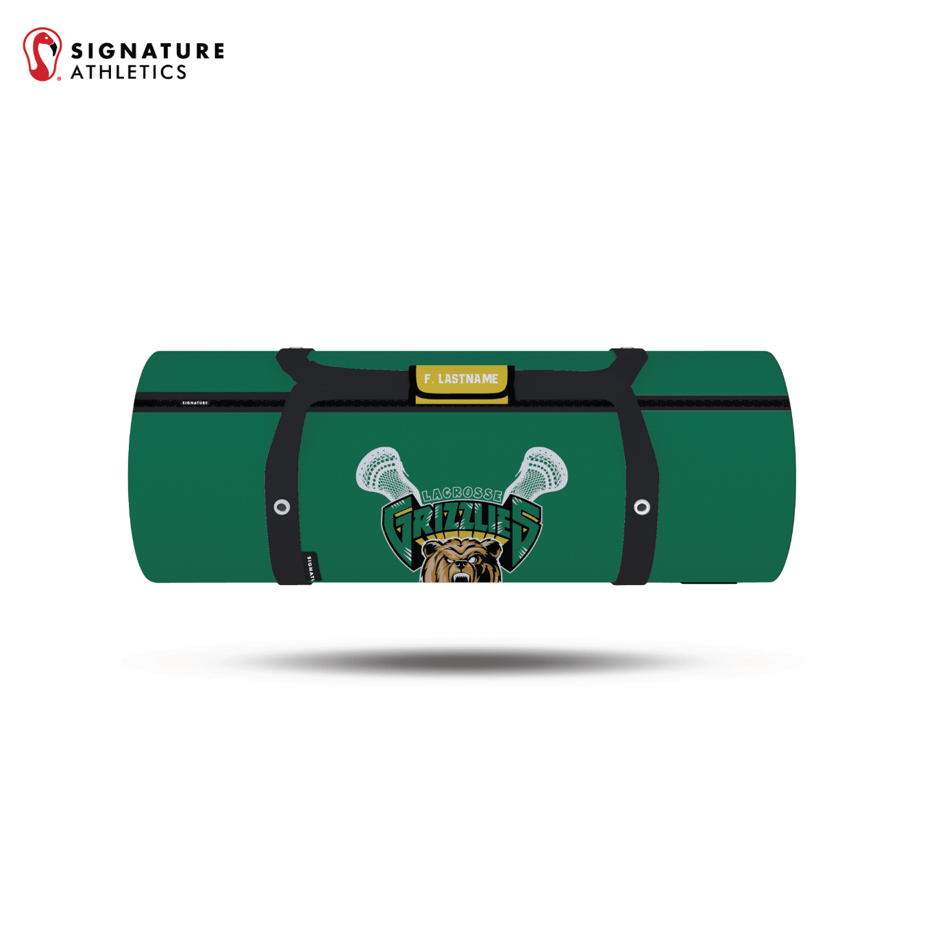 Grizzly Lacrosse Customizable Large Equipment Duffel Bag Signature Lacrosse