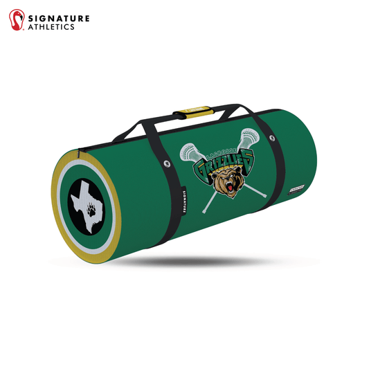 Grizzly Lacrosse Customizable Large Equipment Duffel Bag Signature Lacrosse