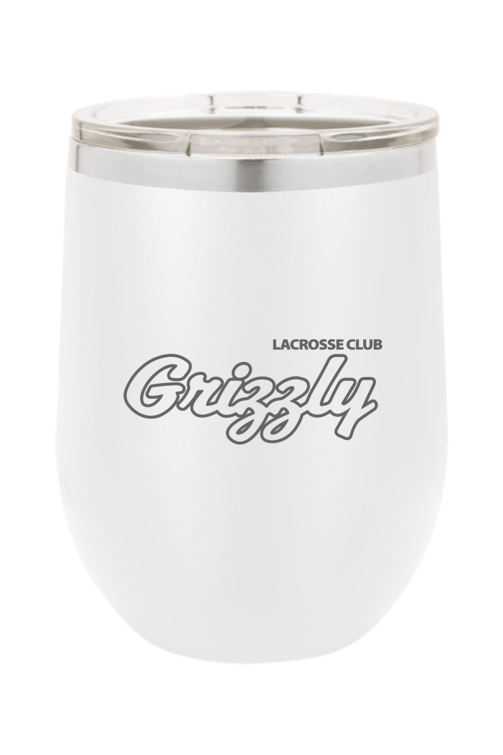 Grizzly Lacrosse Insulated Wine Tumbler Signature Lacrosse