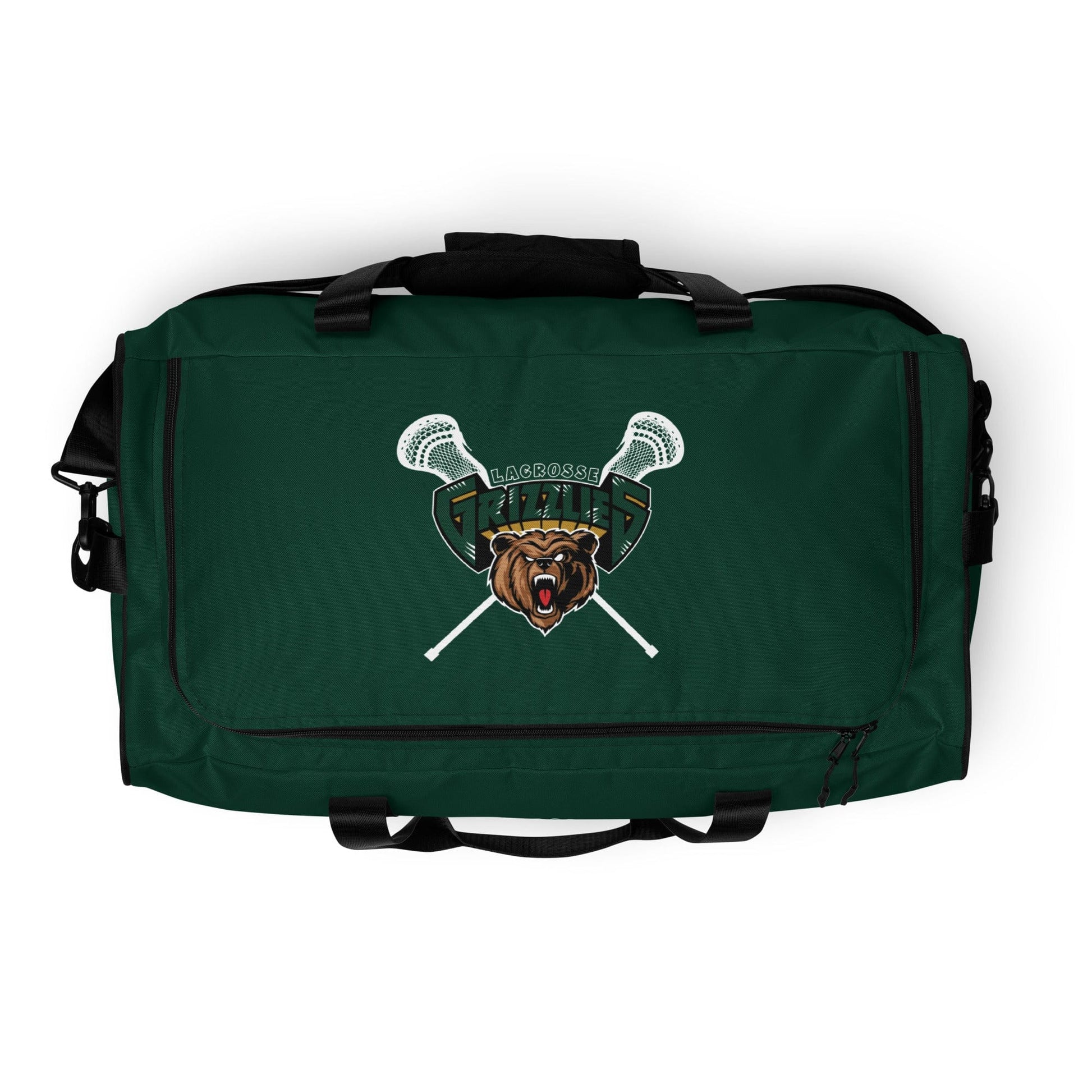 Grizzly Lacrosse Sideline Duffel Bag Signature Lacrosse