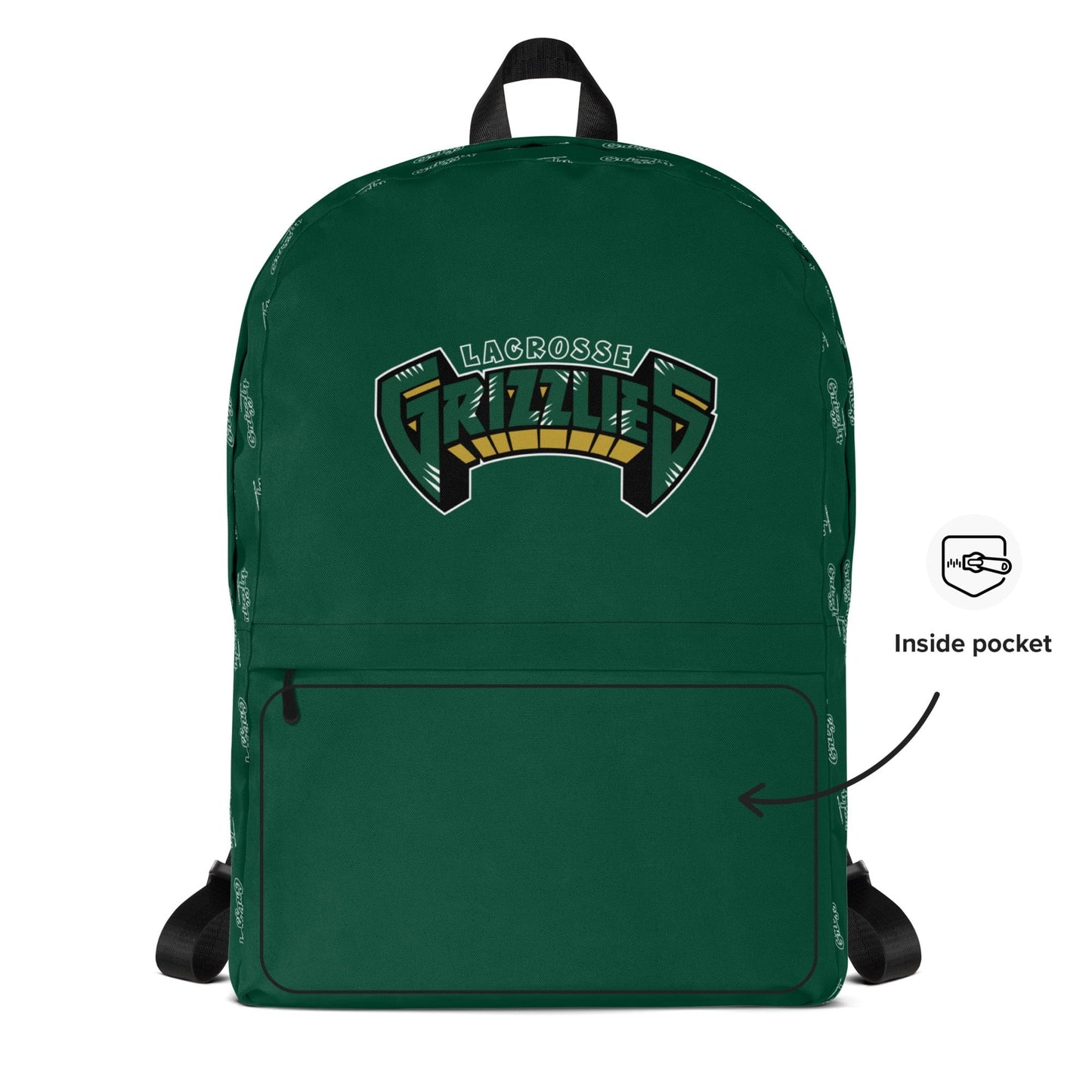 Grizzly Lacrosse Travel Backpack Signature Lacrosse
